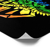 Guam Flower Island Guamanian Girl Poster (Hoek)