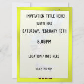 Guam geïllustreerde kaartreisposter kaart (Achterkant)