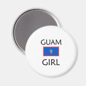 GUAM GIRL MAGNEET (Voorkant / Achterkant)