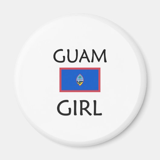 GUAM GIRL MAGNEET (Voorkant)