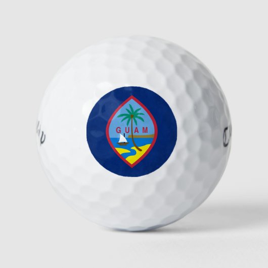 Guam Golfballen (Voorkant)