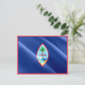 Guam - Golfvlag - Briefkaart (Staand voorkant)