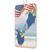 Guam Guamanian Chamorro Car Accessoire Luchtverfrisser (Links)