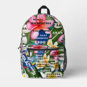 Guam Guamanina Chamorro Bag Bedrukte Rugzak (Voorkant)