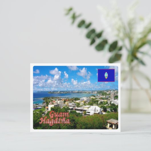 Guam - Hagåtña - Briefkaart (Staand voorkant)