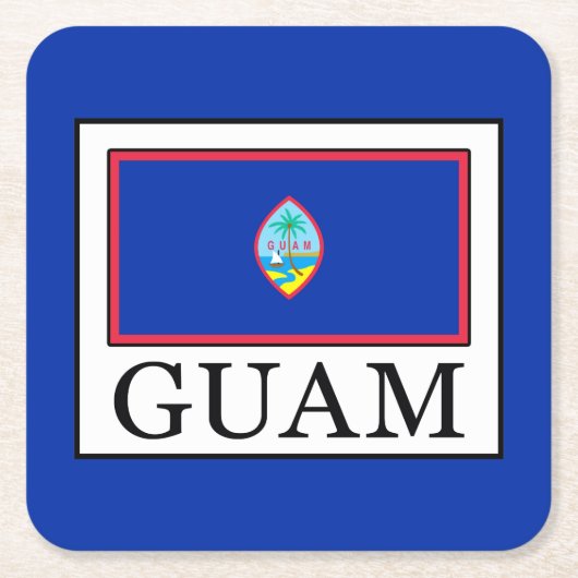 Guam Kartonnen Onderzetters (Voorkant)
