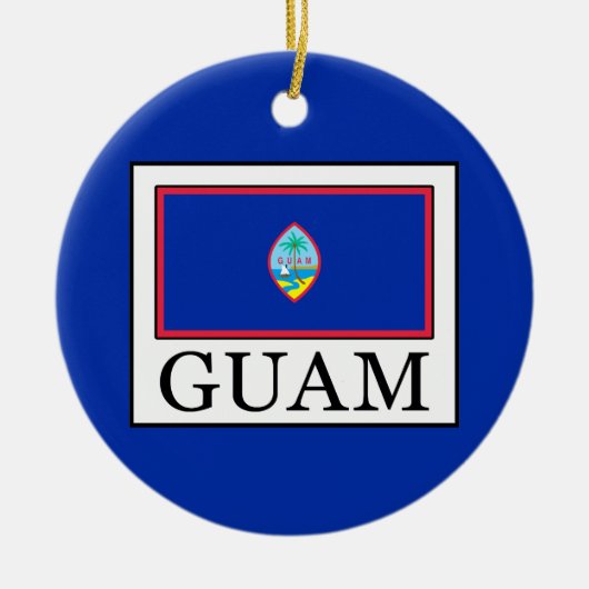 Guam Keramisch Ornament (Voorkant)