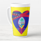 Guam Koffietijd Latte Mok (Linkerhoek)