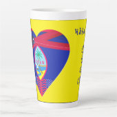 Guam Koffietijd Latte Mok (Voorkant)