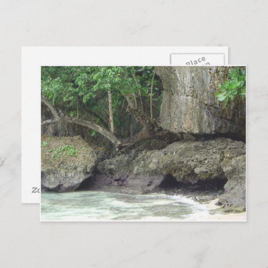 Guam Lava Beach Briefkaart (Voorkant / Achterkant)