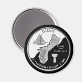 GUAM MAGNEET (Voorkant / Achterkant)