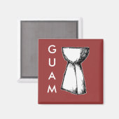 guam Magnet (Voorkant / Achterkant)
