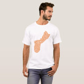 Guam Oranje Burst T-shirt (Voorkant volledig)