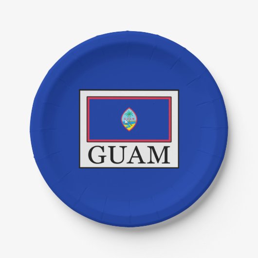 Guam Papieren Bordje (Voorkant)
