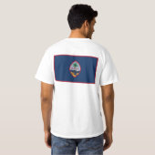 Guam poke door t-shirt (Achterkant volledig)