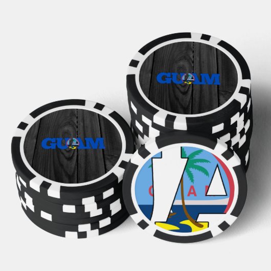 Guam Pokerchips (Opstapeling)