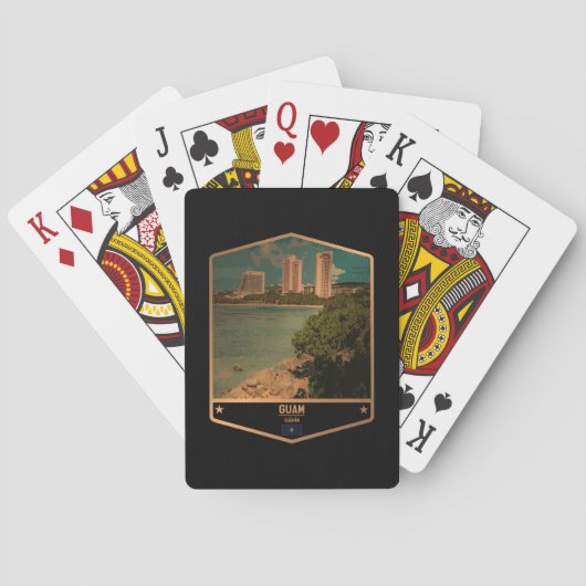 Guam Pokerkaarten (Achterkant)