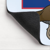 Guam Rail met vlag Muismat (Hoek)