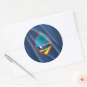 GUAM RONDE STICKER (Envelop)