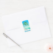Guam Ronde Sticker (Envelop)