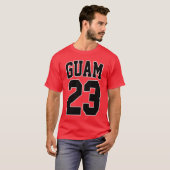 GUAM RUN 671 Basketball Superstar 23 T-shirt (Voorkant volledig)