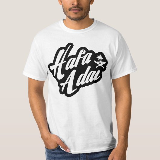 GUAM RUN 671 Hafa Adai-zegel T-shirt (Voorkant)