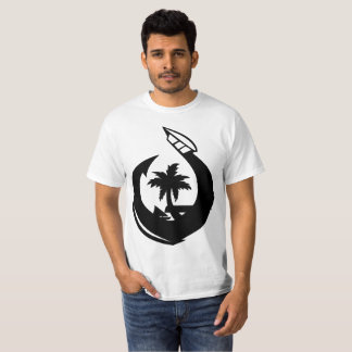 GUAM RUN 671 Hook & Seal Black T-shirt