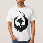 GUAM RUN 671 Hook & Seal Black T-shirt (Voorkant)