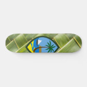 GUAM RUN 671 kokosweefsel Persoonlijk Skateboard (Horizontaal)