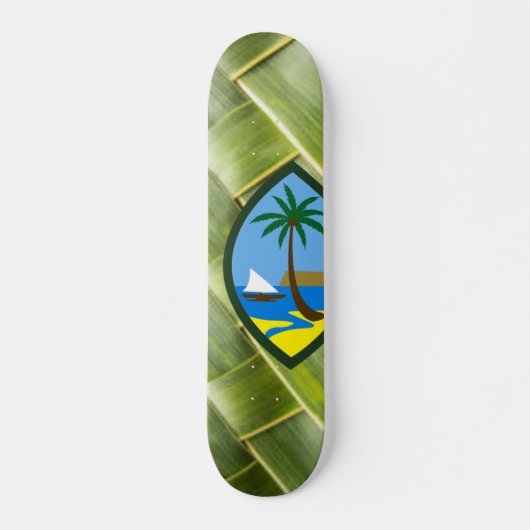 GUAM RUN 671 kokosweefsel Persoonlijk Skateboard (Voorkant)