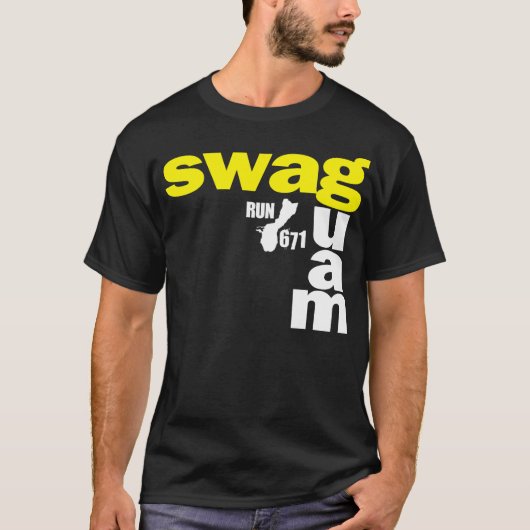 GUAM RUN 671 SCHAKELD PITTSBURGH UIT T-SHIRT (Voorkant)