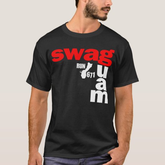 GUAM RUN 671 SCHAKELDE CHICAGO UIT T-SHIRT (Voorkant)