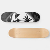 GUAM RUN 671 Urban Camo Seal White Persoonlijk Skateboard (Horizontaal)