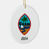 Guam Seal 2024 Ornament (Rechts)