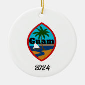 Guam Seal 2024 Ornament (Voorkant)