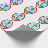 Guam Seal Cadeaupapier (Hoek)