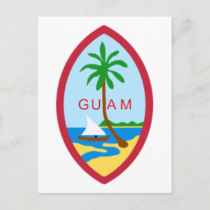 Guam Seal GU Briefkaart