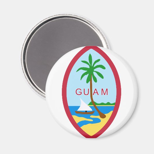 Guam Seal GU Magneet (Voorkant / Achterkant)