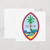 Guam Seal Kaart (Voorkant / Achterkant)