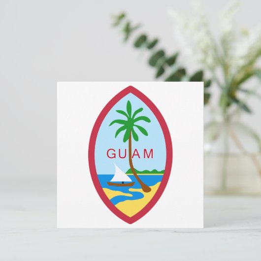 Guam Seal Kaart (Staand voorkant)
