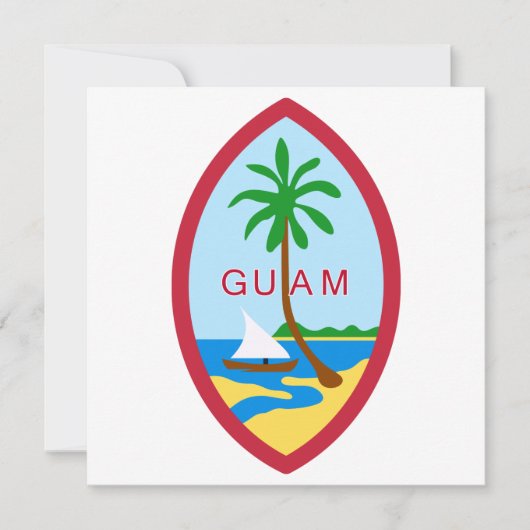 Guam Seal Kaart (Voorkant)