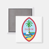 Guam Seal Magneet (Voorkant / Achterkant)