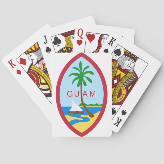 Guam Seal Pokerkaarten (Achterkant)
