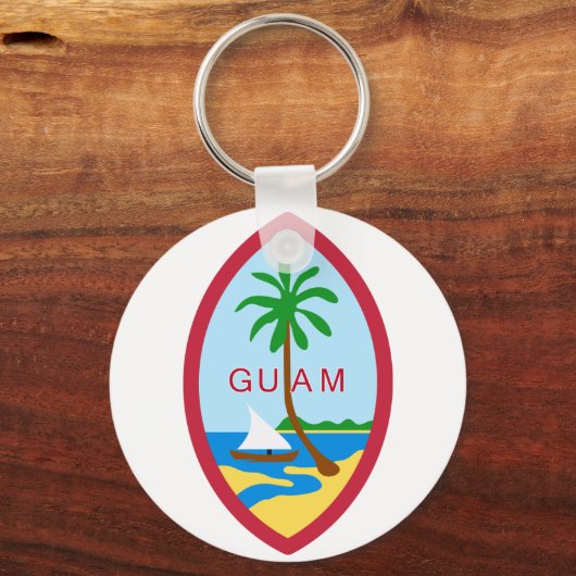 Guam Seal Sleutelhanger (Voorkant)