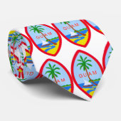 Guam Seal Stropdas (Opgerold)