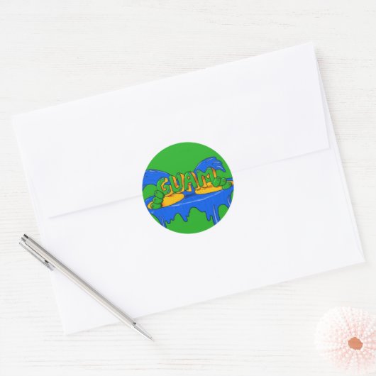 Guam Sticker (Envelop)