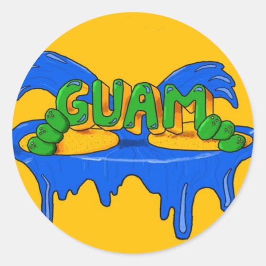 Guam Sticker (Voorkant)