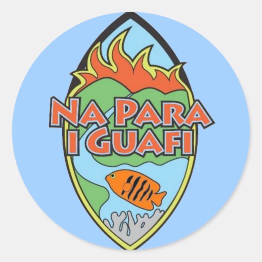 Guam - Stickers (Voorkant)