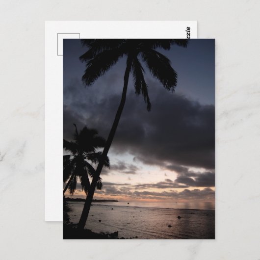 Guam Sunset Briefkaart (Voorkant / Achterkant)