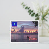 Guam - Sunset - Briefkaart (Staand voorkant)